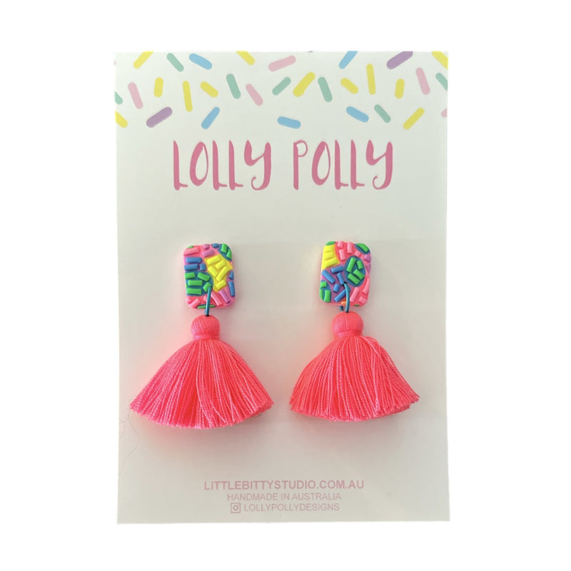 Lolly Polly | Isla Tassels - Small - Pink
