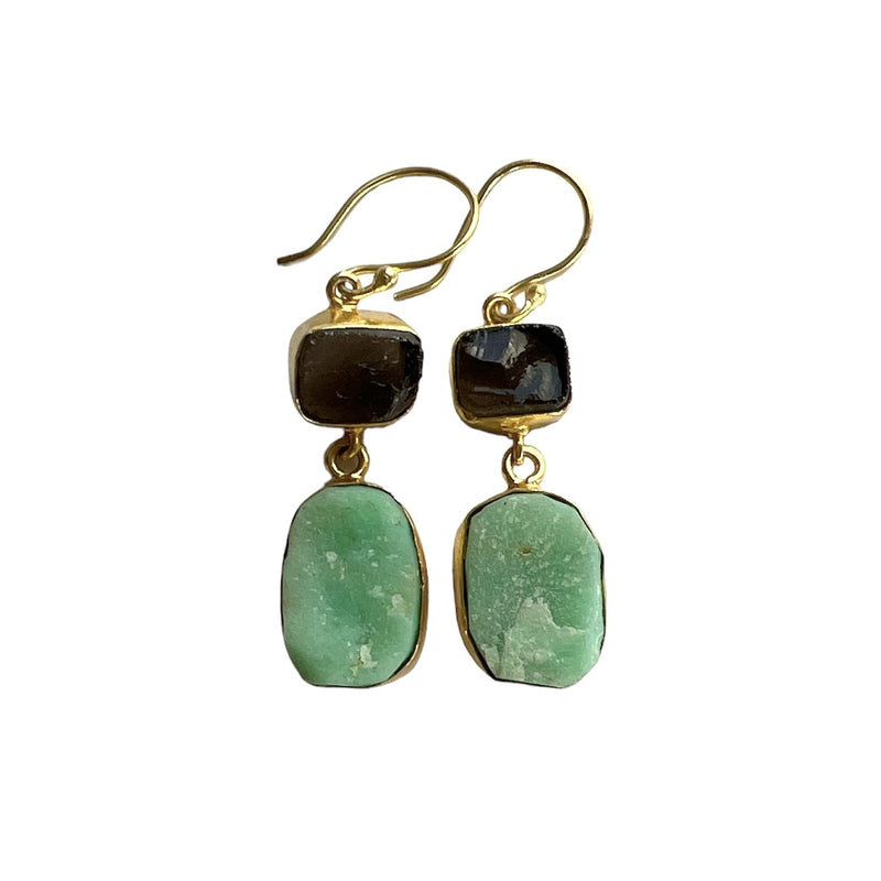TID | Semi-precious Stone Dangles - Gold Plated