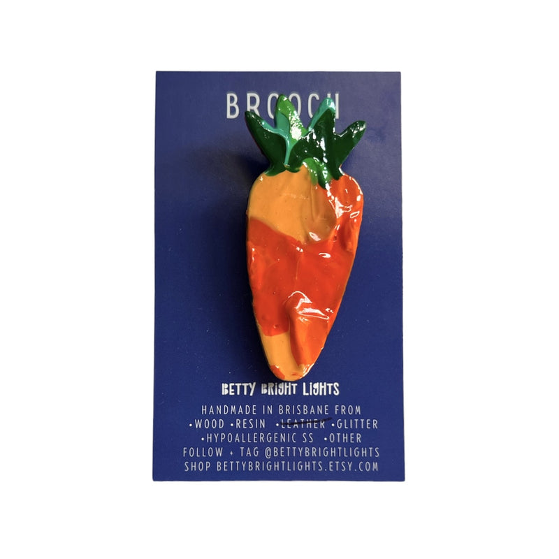 Betty Bright Lights | Carrot Brooch