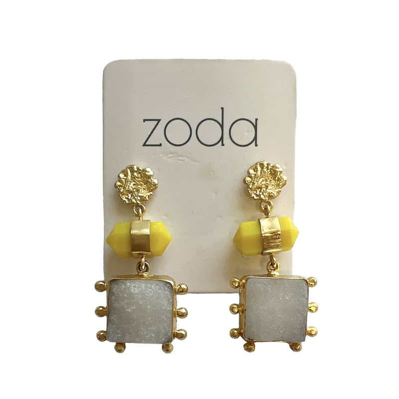Zoda Stud Drops | Gold
