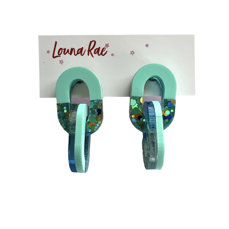 Louna Rae Dangles | Catena Link Earrings #4
