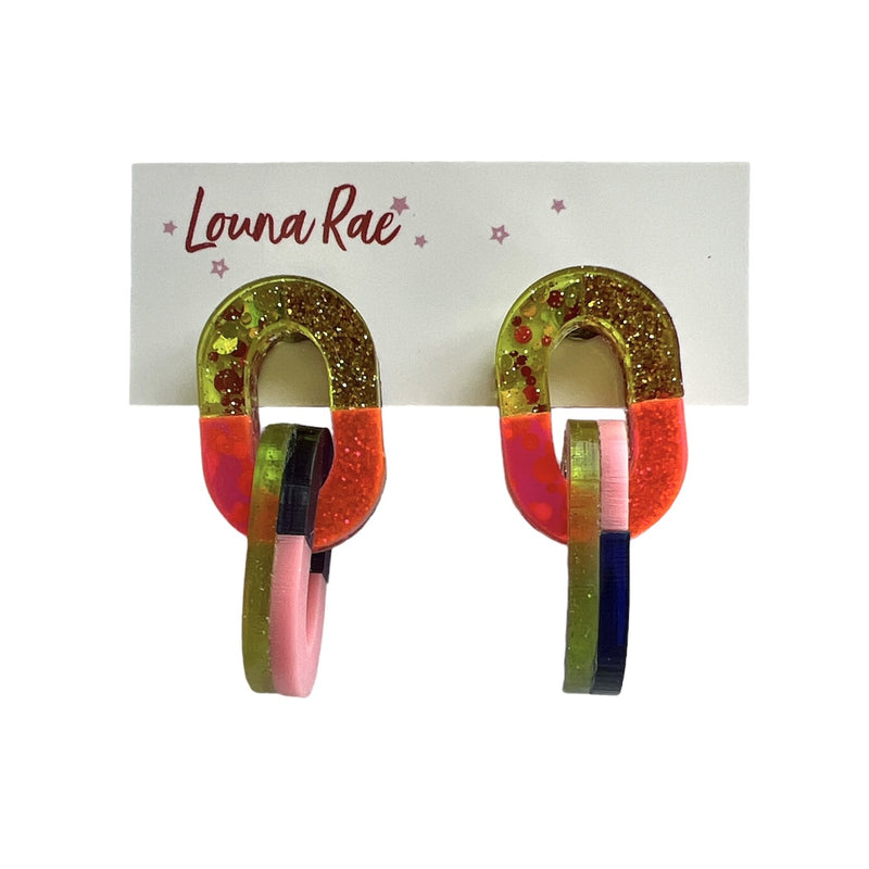 Louna Rae Dangles | Catena Link Earrings #5