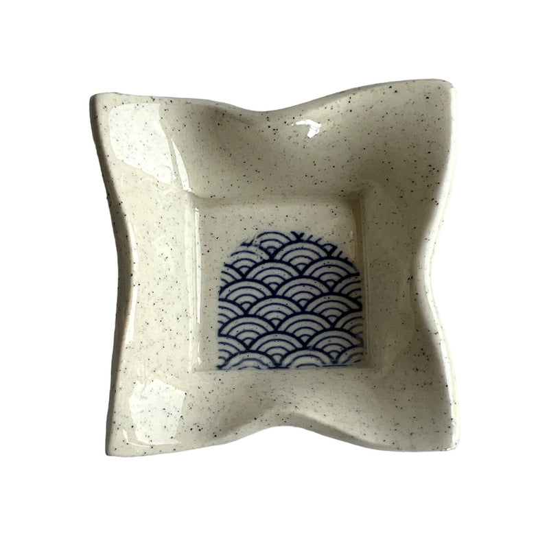 Ceramic Dish - Wave Pattern