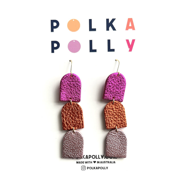 Polka Polly | Scotch Earrings - Multi