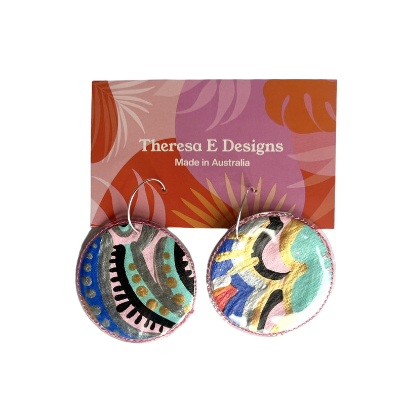 Theresa E Designs dangles | Multi Hoops