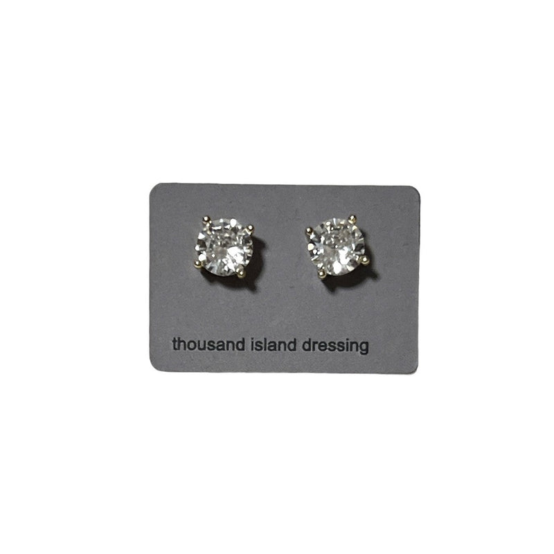 TID | Sterling Silver Crystal Studs