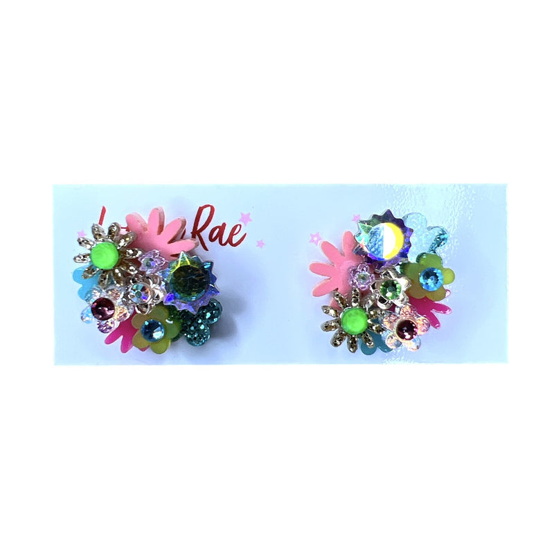 Louna Rae | Flower Bouquet Stud Earrings - #13