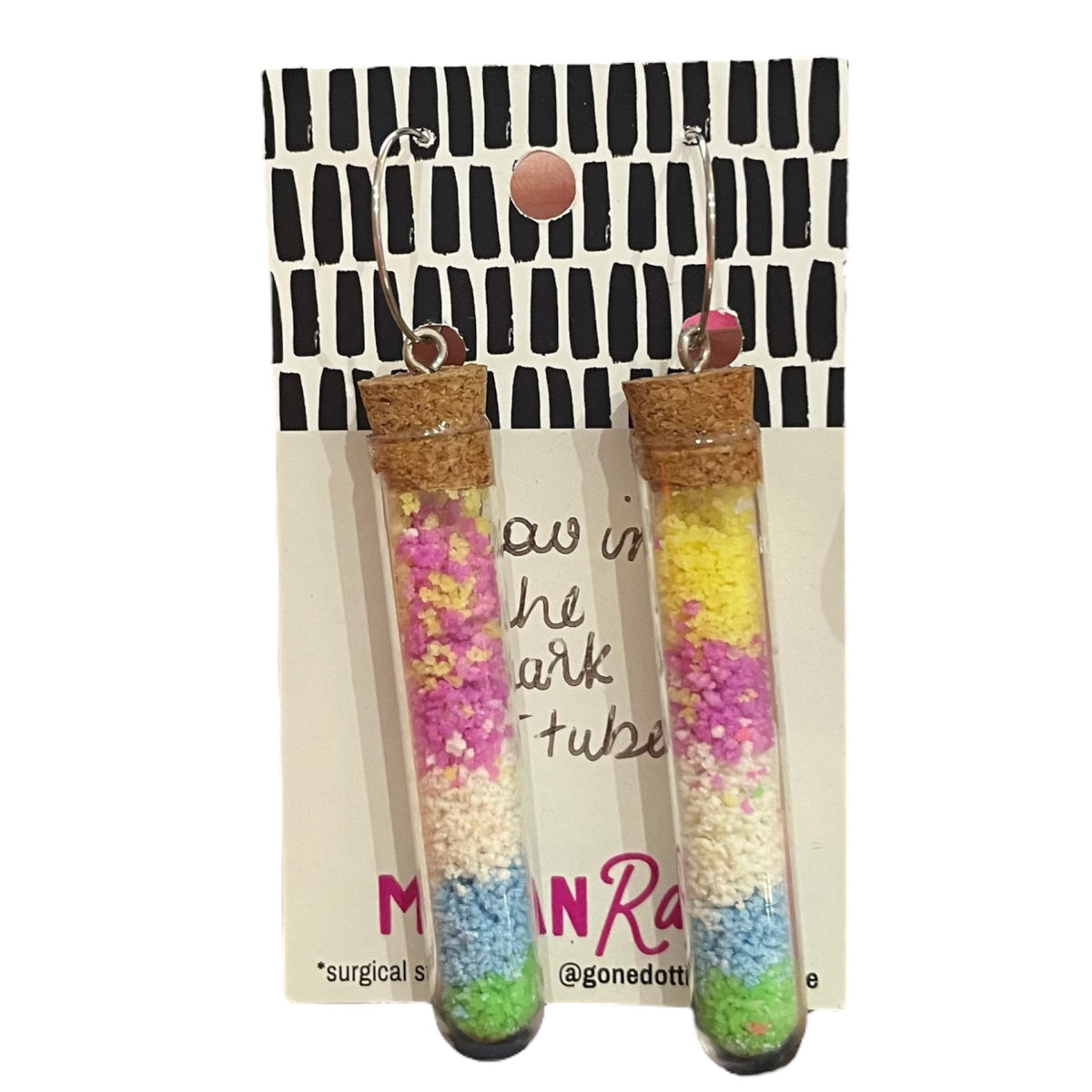 Megan Rae | Glow in the dark test tubes