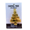 Megan Rae | CHEMIS-TREE Periodic Table Merry Christmas BROOCH - Gold