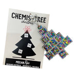 Megan Rae | CHEMIS-TREE Periodic Table Christmas Ornament - Multi Colour Rainow