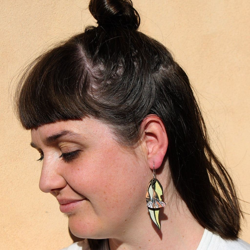 To The Trees | Gum Leaves & Blossoms Earrings