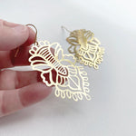 DENZ | Rhapsody Dangles | Gold