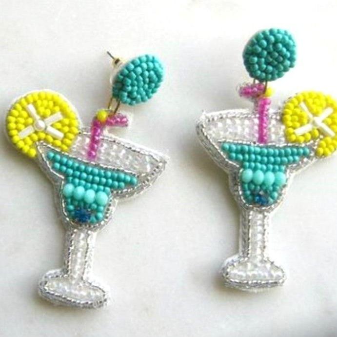 TID | Beaded Cocktail Earrings