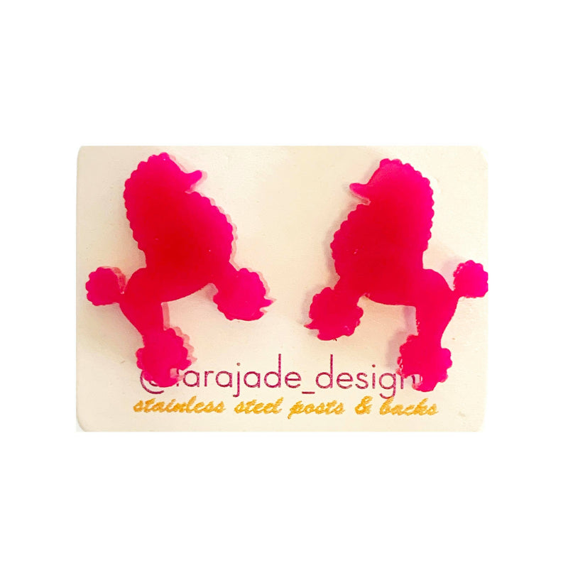 Lara Jade | Pink Poodle Studs