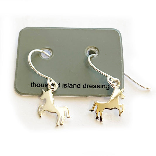 TID | Sterling Silver Unicorn Studs
