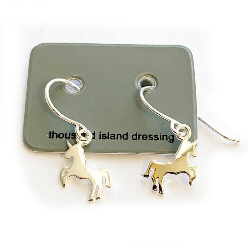 TID | Sterling Silver Unicorn Studs