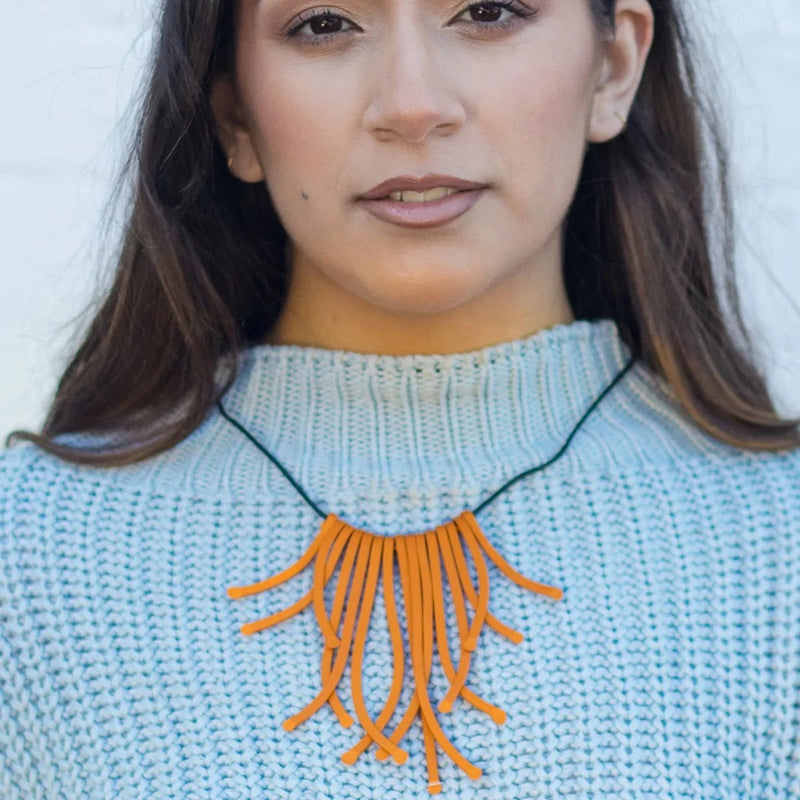 Melko | Straws Necklace - Monica Saffron