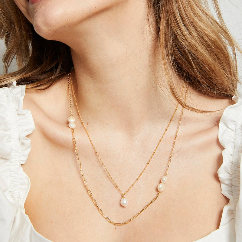 Jolie & Deen | Rylee Necklace - Pearl