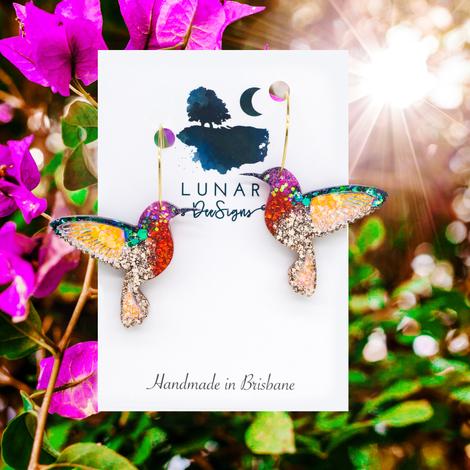 Lunar Dee | Hamish the (Anna's) Hummingbird