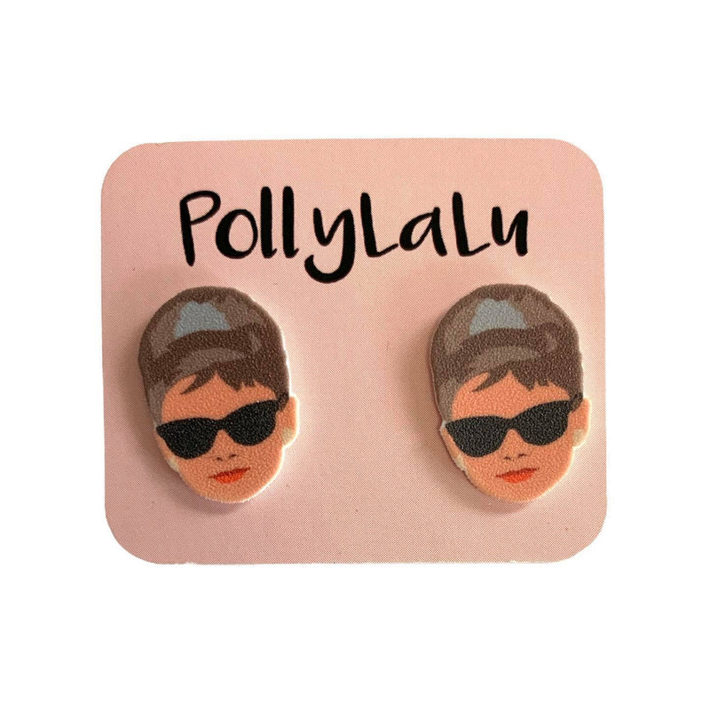 Pollylalu Earrings | Breakfast at Tiffany's Studs