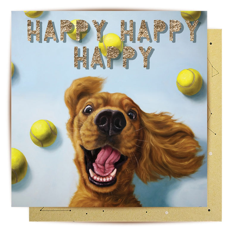 La La Land Greeting Card | Happy Happy Happy