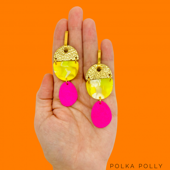 Polka Polly | Lemon Pearl Drops