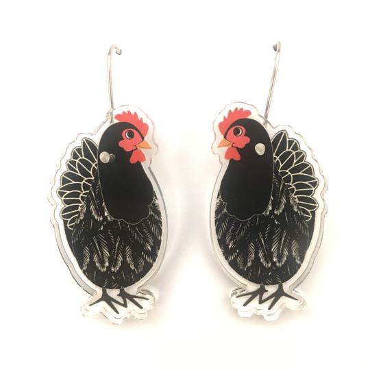 Smyle Designs | Fauna the Hen Earrings
