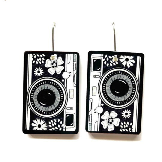 Smyle Designs | Camera Earrings