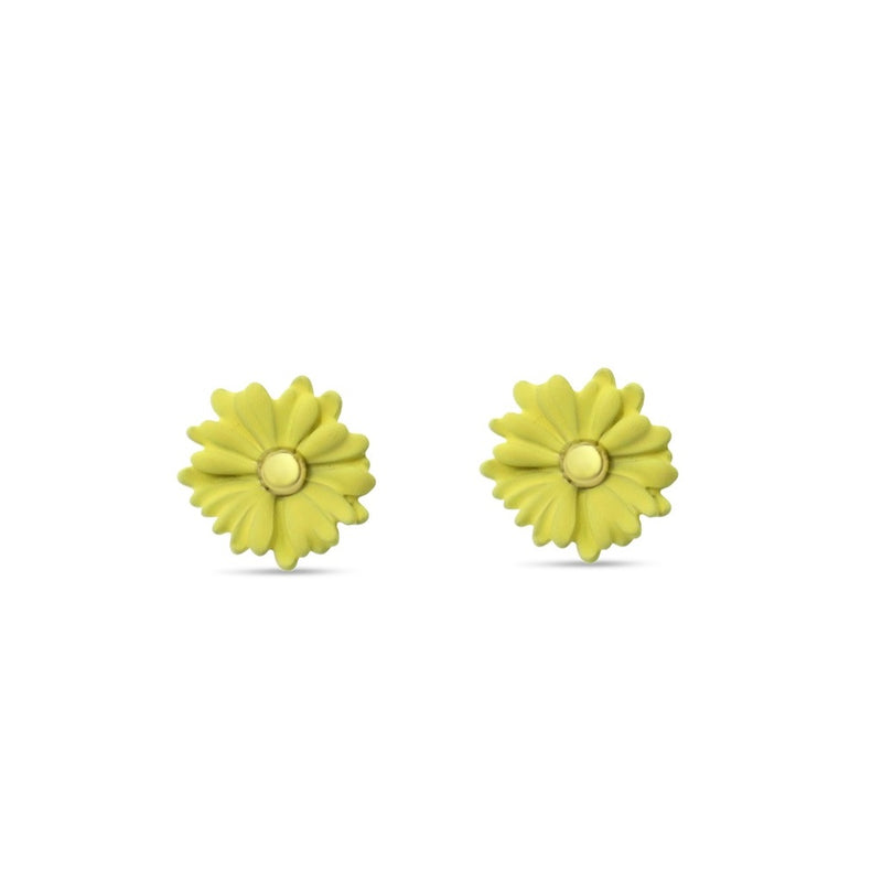 TID | Yellow Daisy Stud Earrings