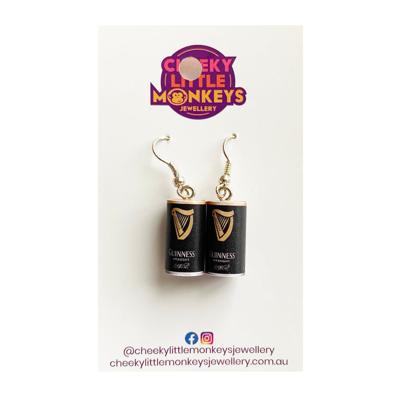 Cheeky Little Monkeys | Guiness Earrings