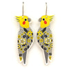 Smyle Designs | Cockatiel Earrings