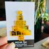 Megan Rae | CHEMIS-TREE Periodic Table Merry Christmas BROOCH - Gold