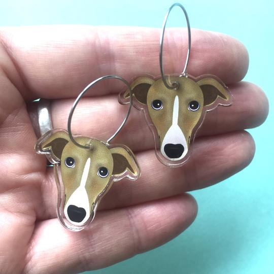 Smyle Designs | Greyhound Earrings
