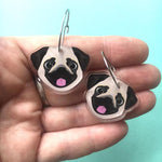 Smyle Designs | Pug Earrings