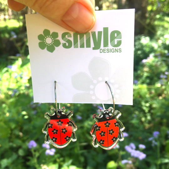 Smyle Designs | Ladybird Earrings