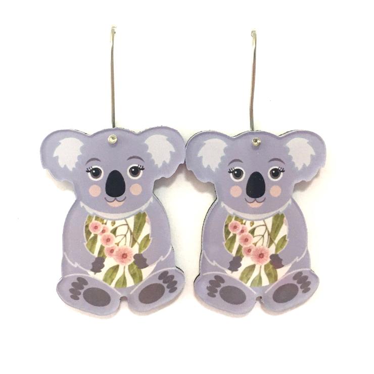 Smyle Designs | Koala Earrings
