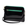 Liv & Milly | Ravello Bag - Black Vegan Patent Leather