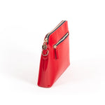 Liv & Milly | Ravello Bag - Red Vegan Patent Leather