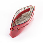 Liv & Milly | Ravello Bag - Red Vegan Patent Leather