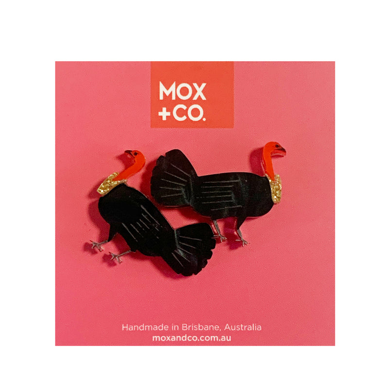 MOX & Co | Bush Turkey studs