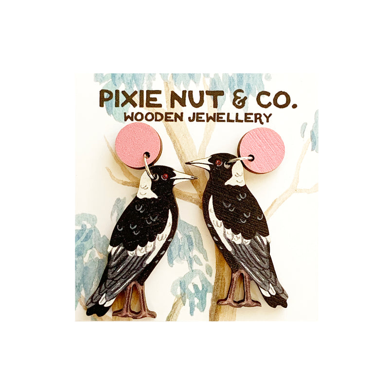 Pixie Nut | Magpie Earrings