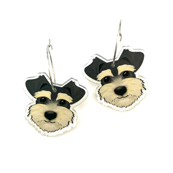 Smyle Designs | Schnauzer Earrings