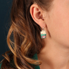 Taratata Earrings - Glutton Cupcakes - Blue