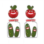 Taratata Earrings - Glutton - Greedy Fleas/ Pickles