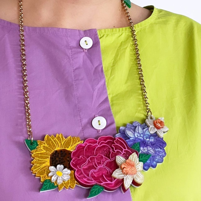 Mary Bobbin | Fresh Blooms Necklace