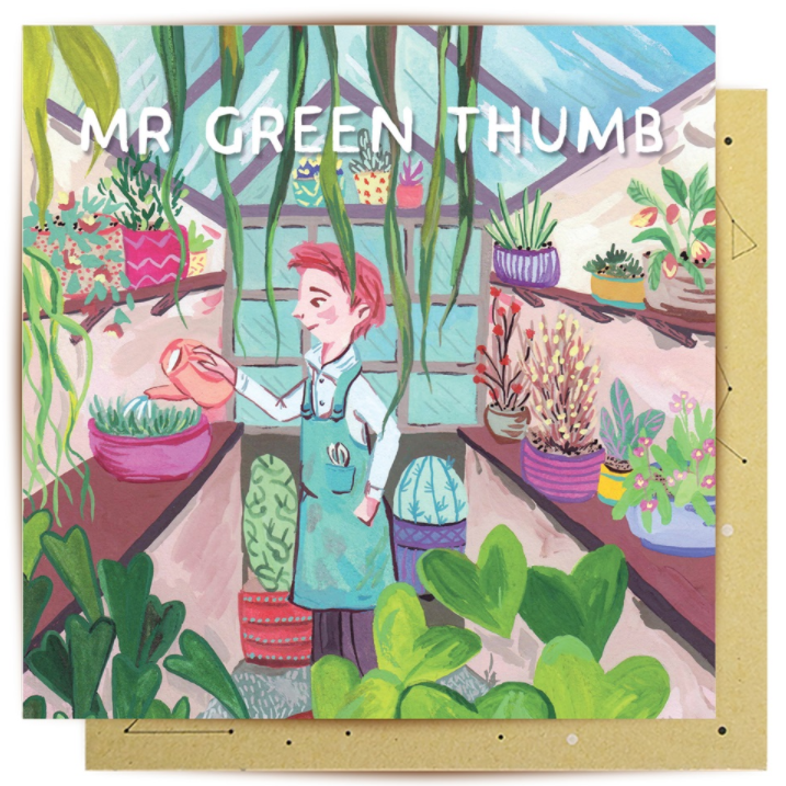 La La Land Greeting Card | Mr. Green Thumb