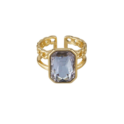 Tiger Tree | Donatella Ring - Lilac