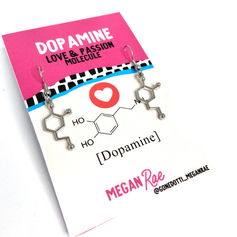 Megan Rae | Dopamine Molecule Earrings