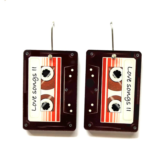 Smyle Designs | Cassette Tape Earrings