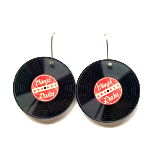 Smyle Designs | Vinyl Record Earrings